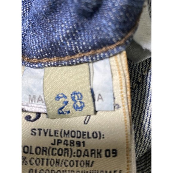 Miss Me JP4891 Women's Size 28 Embroidered Western Blue Jeans 28" x 33" - Picture 8 of 8